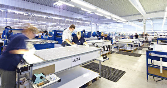 Bisher haben die Mitarbeiter in Wismar ihre Module für Centrosolar gefertigt. In Zukunft sitzt die Muttergesellschaft in Freiburg.