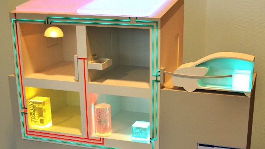 So sieht das Gebäude der Zukunft aus. Die Forscher wollen jetzt die Nutzung der Einzelsysteme so optimieren, dass ein effizientes Gesamtsystem entsteht.