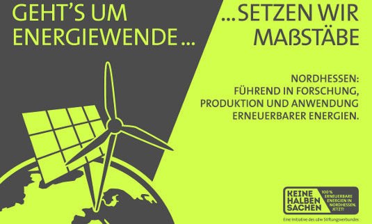 Keine hlaben Sachen: Das ist das Motto, unter dem der cdw Stiftungsverbund die Politiker vor Ort bewegen will, die Energiewende selbst in die Hand zu nehmen, wenn die Bundespolitk versagt.