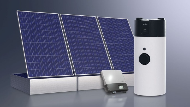 Photovoltaik und Wärmepumpen sind ein ideales Gespann für die Versorgung mit Strom und Wärme.