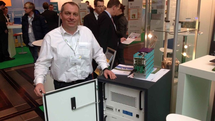 Markus Michelberger stellt derzeit auf eine industrielle Produktion um.