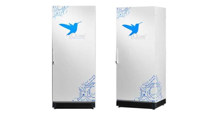 Ein Speicher von Kolibri mit 22,5 Kilowattstunden Kapazität. - © Kolibri Power Systems AG
