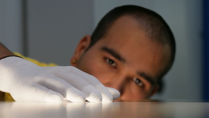 Qualität ist bei Heckert Solar in Chemnitz oberstes Gebot. Im hart umkämpften deutschen Markt haben zweitklassige Produkte keine Chance mehr.