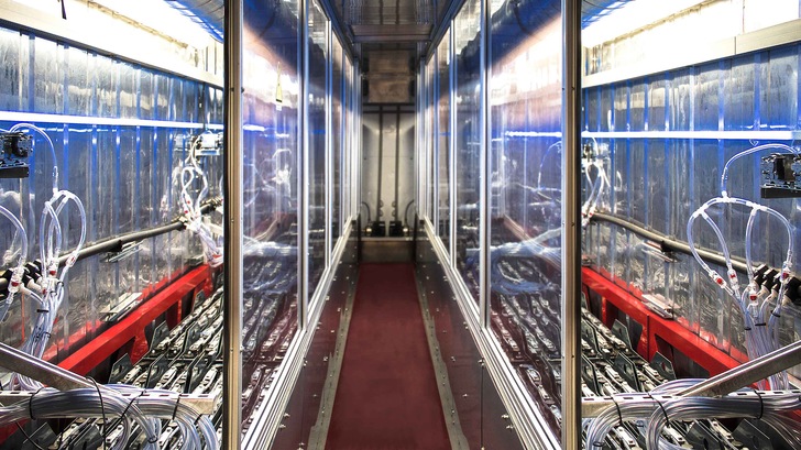 Der Blei-Säure-Speicher steht in Alt Daber.