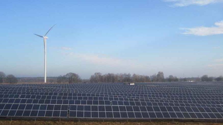 Wind und Sonne ergänzen sich prächtig.