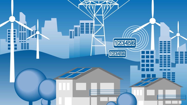 Die Zukunft: Akteure in Energiezellen gleichen sich gegebseitig aus. - © VDE
