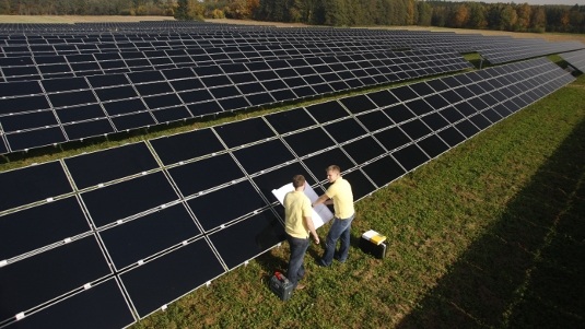 Den Solarpark Sulzemoos baute Phoenix Solar, als die Geschäfte in Deutschland noch gut liefen. - © Phoenix Solar
