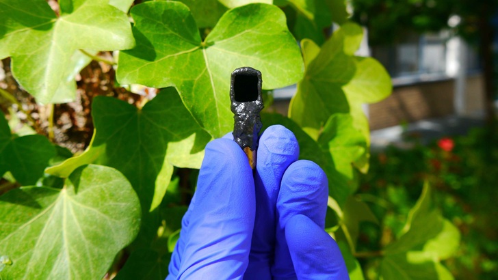 Die Zelle wandelt rund 14 Prozent der Solarenergie in Wasserstoff.