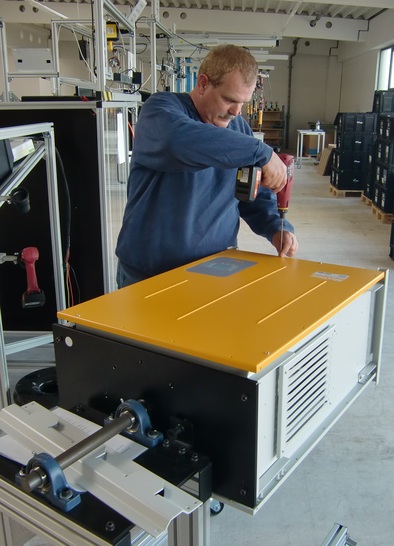 Start der neuen Fabrik in Burgau.