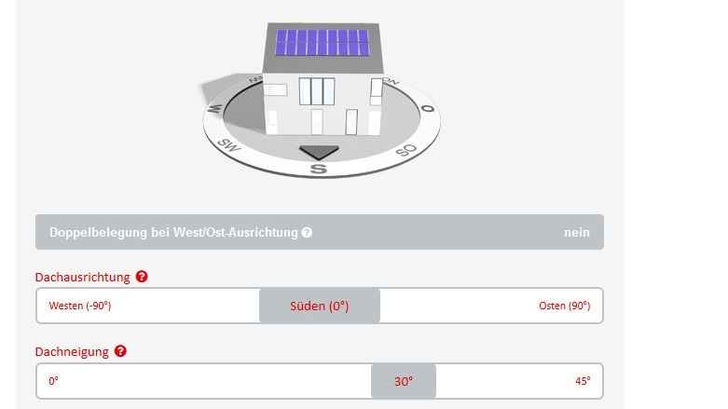 Der Solarrechner von Trianel hilft bei der Kalkulation. - © Trianel
 Der Solarrechner von Trianel hilft bei der Kalkulation.