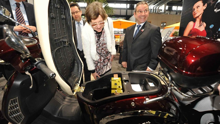 Elektromobilität ist fester Bestandteil der Messe. - © GETEC
 Elektromobilität ist fester Bestandteil der Messe.