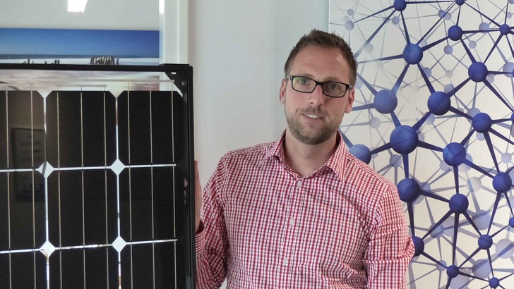 Schön veranschaulicht: Die Autarkie bei der Energieversorgung wird im Unternehmen bei Köster angezeigt.