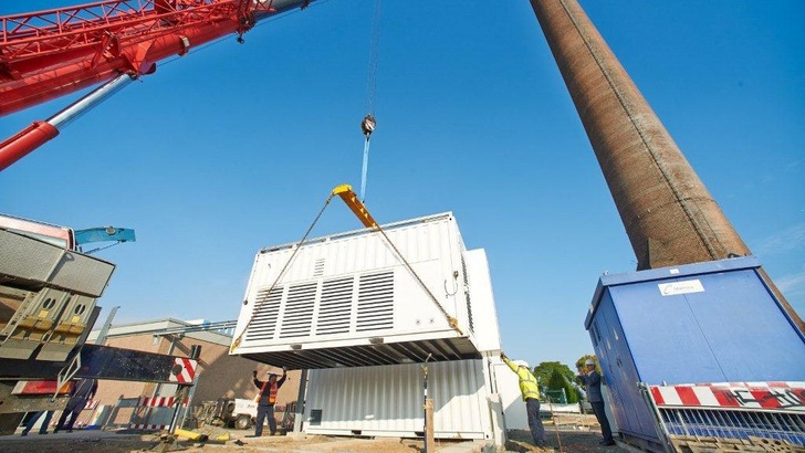 Mitte dieses Jahres hat die Wemag die Power-to-Gas-Anlage aufgebaut. Inzwischen ist sie schon für den Regelleistungsmarkt zugelassen.