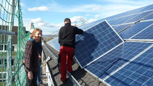 Die Heidelberger Energiegenossenschaft hat noch einige Mieterstromprojekte umgesetzt. Seit dem Wegfall des Grünstromprivilegs ist diese Möglichkeit für Genossenschaften nahezu unmöglich geworden. - © Heidelberger Energiegenossenschaft
