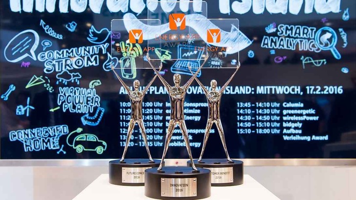 Die drei verliehenen Preise.