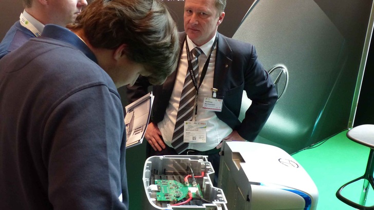 Ein deutscher Hersteller von Batteriespeichern auf der Energy Storage.