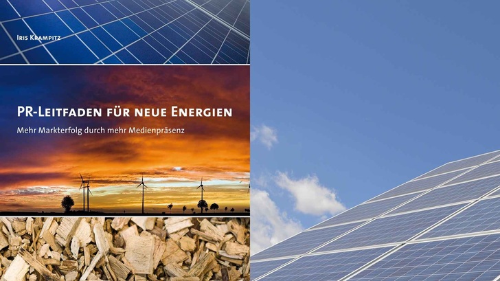 PR-Leitfaden für Neue Energien von Iris Krampitz.
