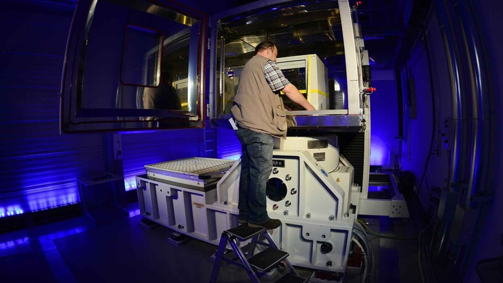 Das Batterie-Testzentrum am VDE-Institut. - © VDE
 Das Batterie-Testzentrum am VDE-Institut.