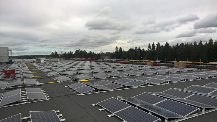 Die Energieproduktion passt zeitlich perfekt zum Verbrauch im Kühllager.