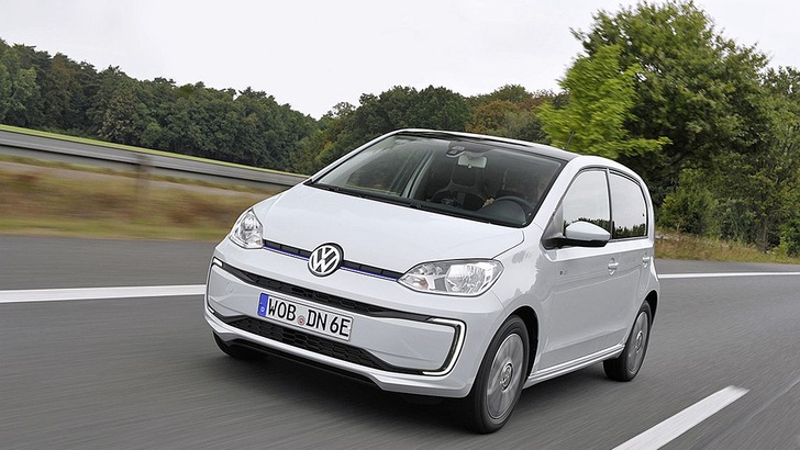 Der neue E-Up von VW wird in der Gläsernen Manufaktur in Dresden gebaut.