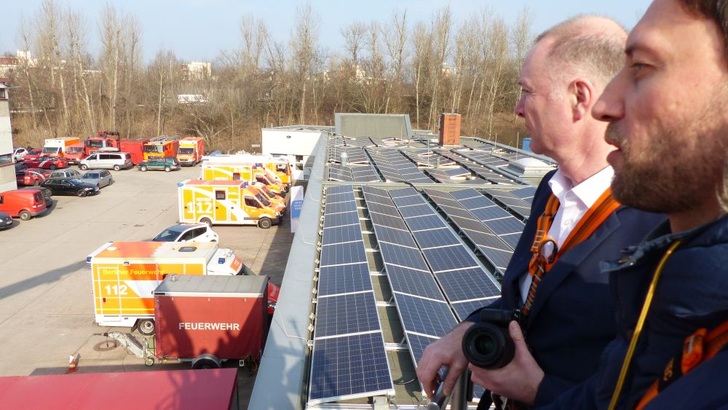 Alle 377 polykristallinen Module verfügen über je 265 Watt Leistung.