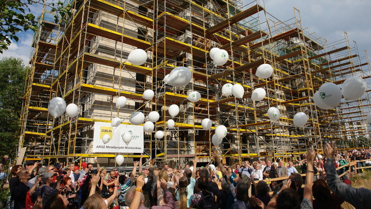 Ein Mieterstromprojekt, das noch in den komenden Monaten fertig werden soll: Möckernkiez in Berlin-Kreuzberg. Hier werden 470 Wohneinheiten teilweise mit Solarstrom versorgt.