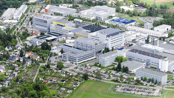 Das Werk in Freiberg ist die größte Solarfabrik in Europa. - © Solarworld AG
