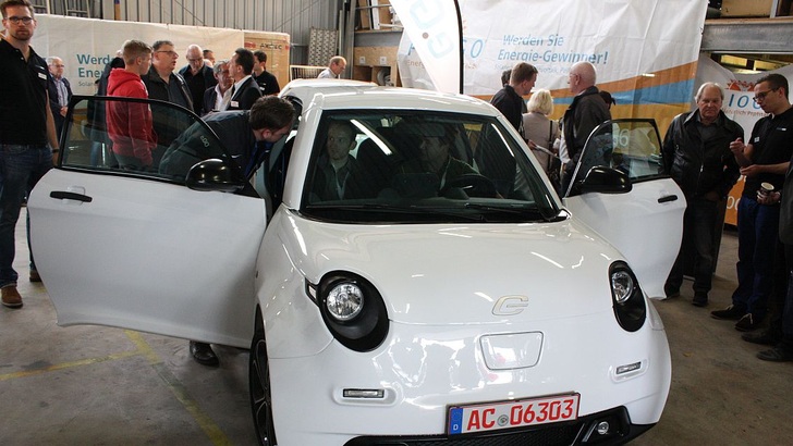 Der neue E.GO aus Aachen: Am Wochenende wurde er in Zülpich bei der Priogo AG vorgestellt.