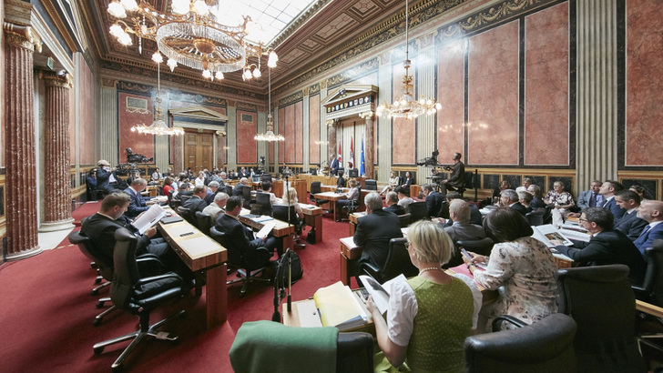 Der Bundesrat hat die kleine Ökostromnovelle durchgewinkt. - © Parlementsdirektion/Thomas Topf
