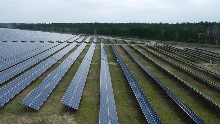 In Brandenburg hat Trianel bereits den Solarpark Pritzen gebaut. - © Trianel
