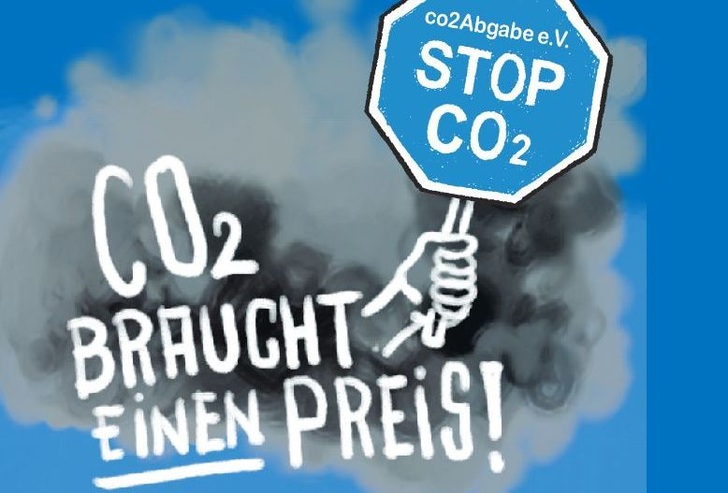 Die Kampagne “Kohlendioxid braucht einen Preis“ der Stiftung Neue Energie.