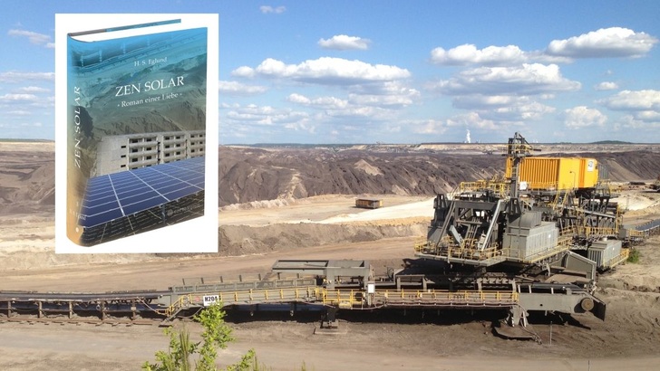 Mondkrater in der Lausitz: der Tagebau Welzow-Süd.