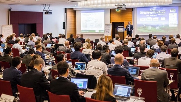 Das Energy Storage World Forum im vergangenen Jahr. - © Energy Storage World Forum
 Das Energy Storage World Forum im vergangenen Jahr.
