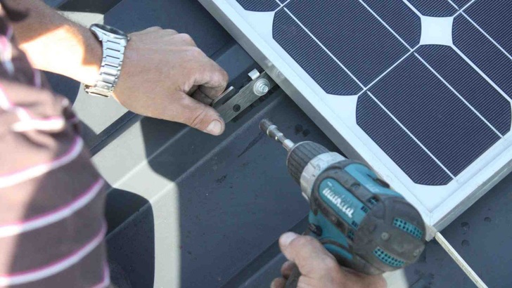 Die Eco-Rapid-Klemme von Schletter.