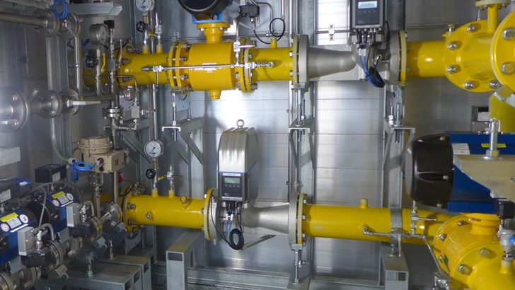 Die Wasserstoffeinspeisung erfolgt unter Einhaltung der Grenzwerte im Gasnetz. - © Fraunhofer ISE
