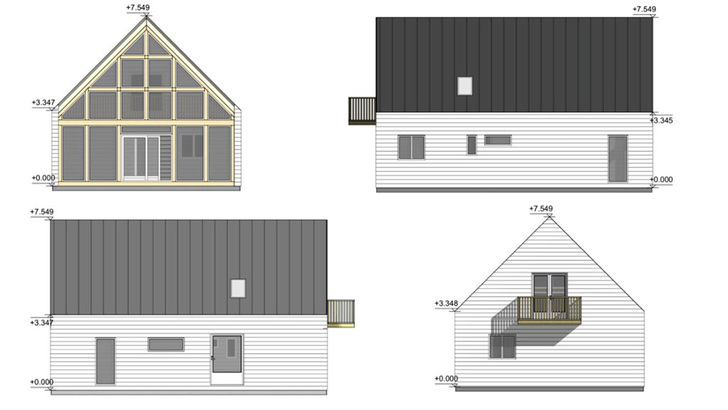 DAs Gebäude ist in Holzriegelbauweise errichtet und komplett mit Fußbodenheizung ausgestattet. Die Energiequelle zur Wärmeerzeugung ist die Photovoltaikanlage auf dem Dach. Die Elektroheizung nutzt so viel des selbst erzeugten Solarstroms, um die Energierechnung zu senken.
