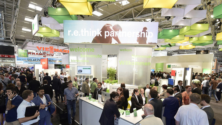 Alles belegt: Die Ausstellungsfläche der Intersolar ist ausgebucht.