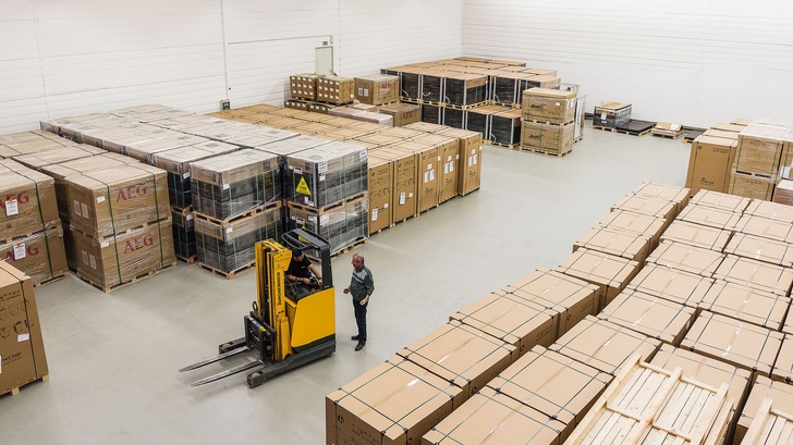 Das neue Lager bei Granzow wurde August 2017 in Betrieb genommen.