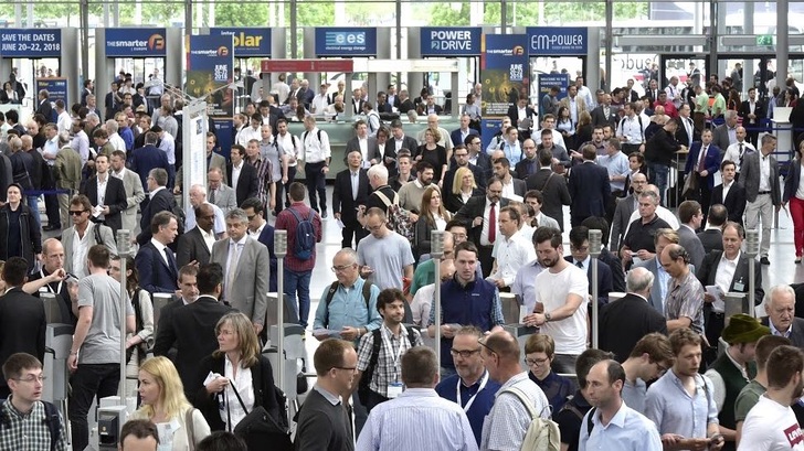 The Hauptmesse The Smarter E öffent erstmals ihre Tore.
