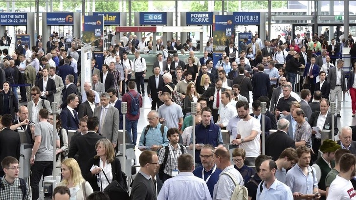 The Hauptmesse The Smarter E öffent erstmals ihre Tore. - © Intersolar
