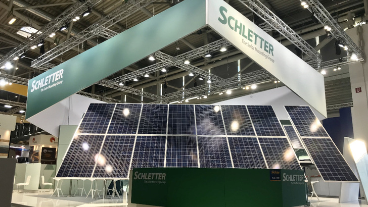 Kurz vor der Intersolar hat Schletter bekannt gegeben, dass man einen Investor gefunden hat. Jetzt wurde der Übergang abgeschlossen. - © Schletter
