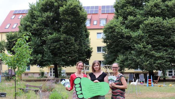 Auf den Dächern des Wonprojekts Konvisionär wurden die Solarmodule installiert, die insgesamt drei Wohnblöcke im Süden von Heidelberg versorgen. - © Heidelberger Energiegenossenschaft
