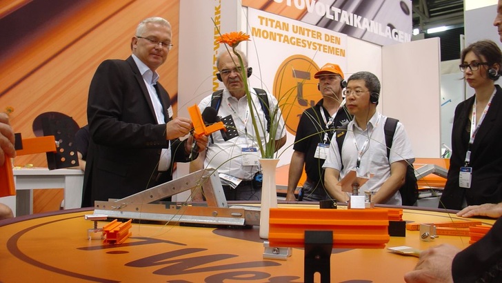 Die Hersteller von Montagesystemen haben sich auch in diesem Jahr auf der Intersolar innovativ gezeigt.