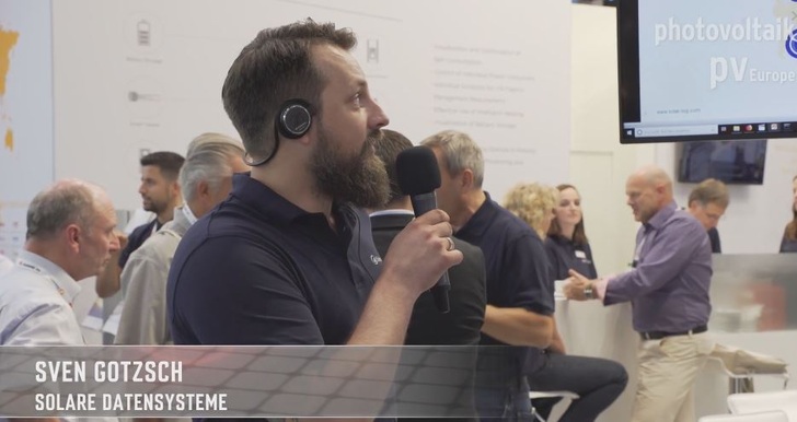 Sven Gotzsch von Solarlog beschreibt, was die Plattform leistet.
