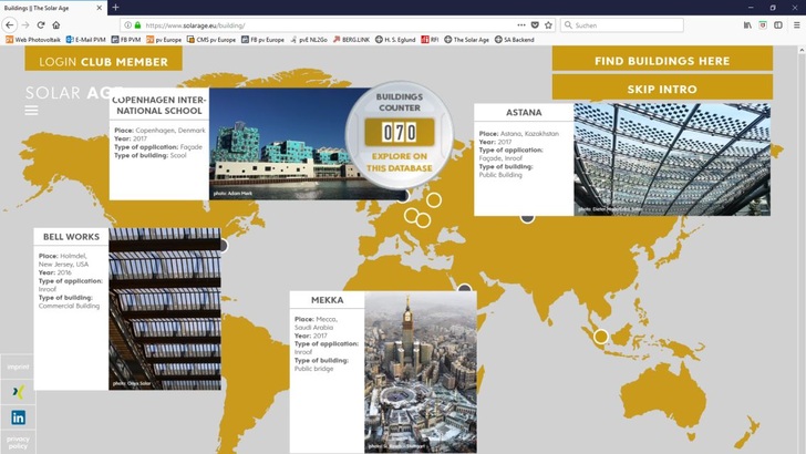 Die Datenbank wird ständig erweitert.