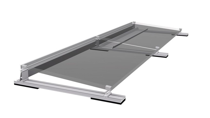 Das Montagesystem Fixgrid 2018. - © Schletter
 Das Montagesystem Fixgrid 2018.