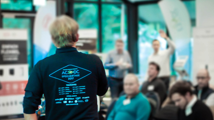 So sah es auf den Speichertagen 2017 aus.