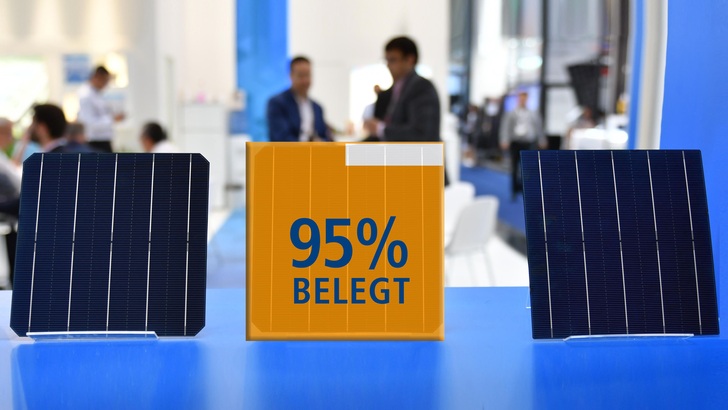 Die Intersolar Europe freut sich über reges Interesse von Ausstellern.