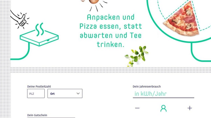 Die Solarpizza kommt auf Bestellung. - © Enyway
