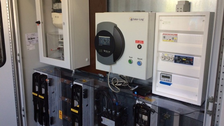 Die installierte PM-Box in Flensburg.